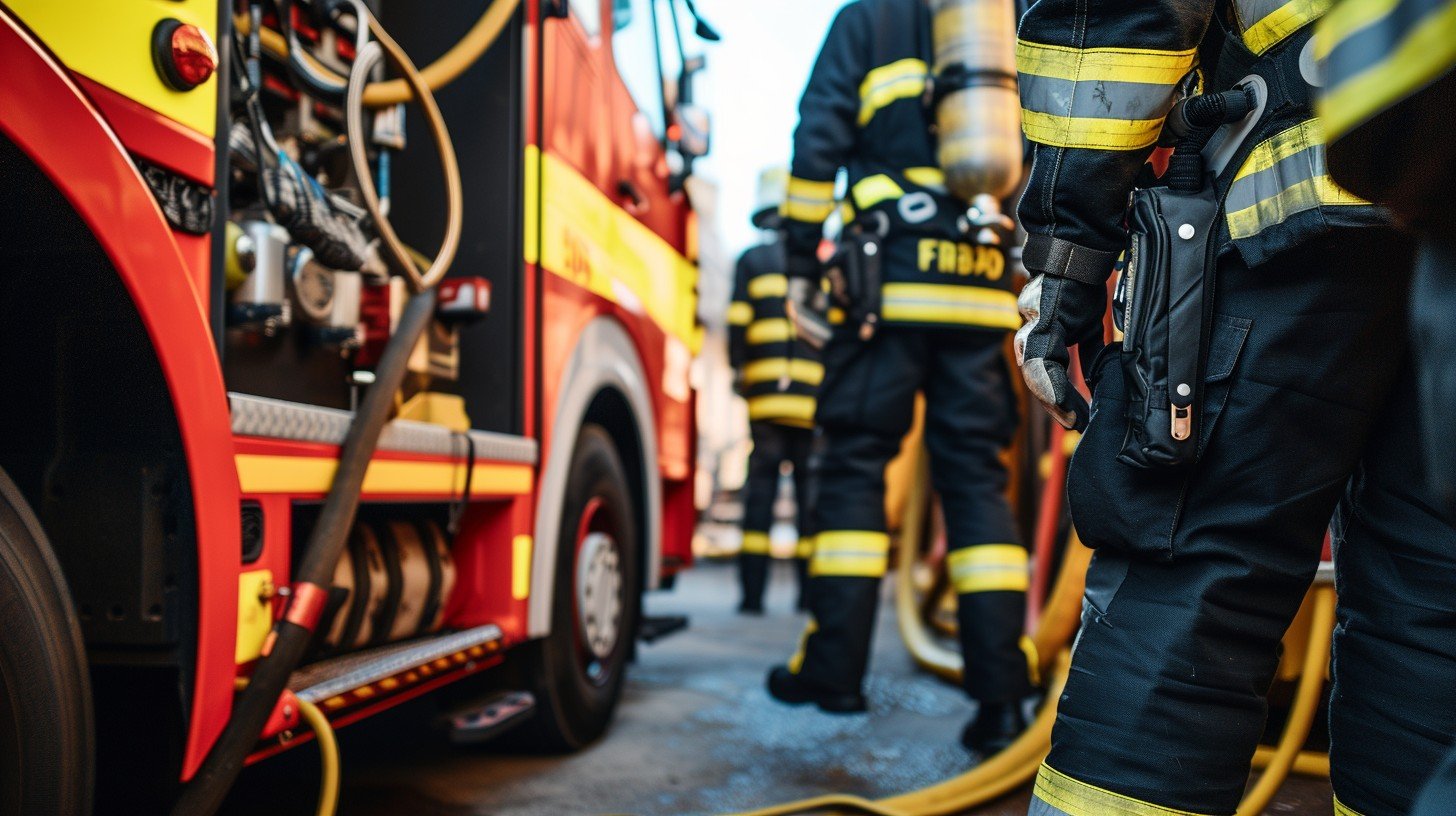 Firefighters ready for action